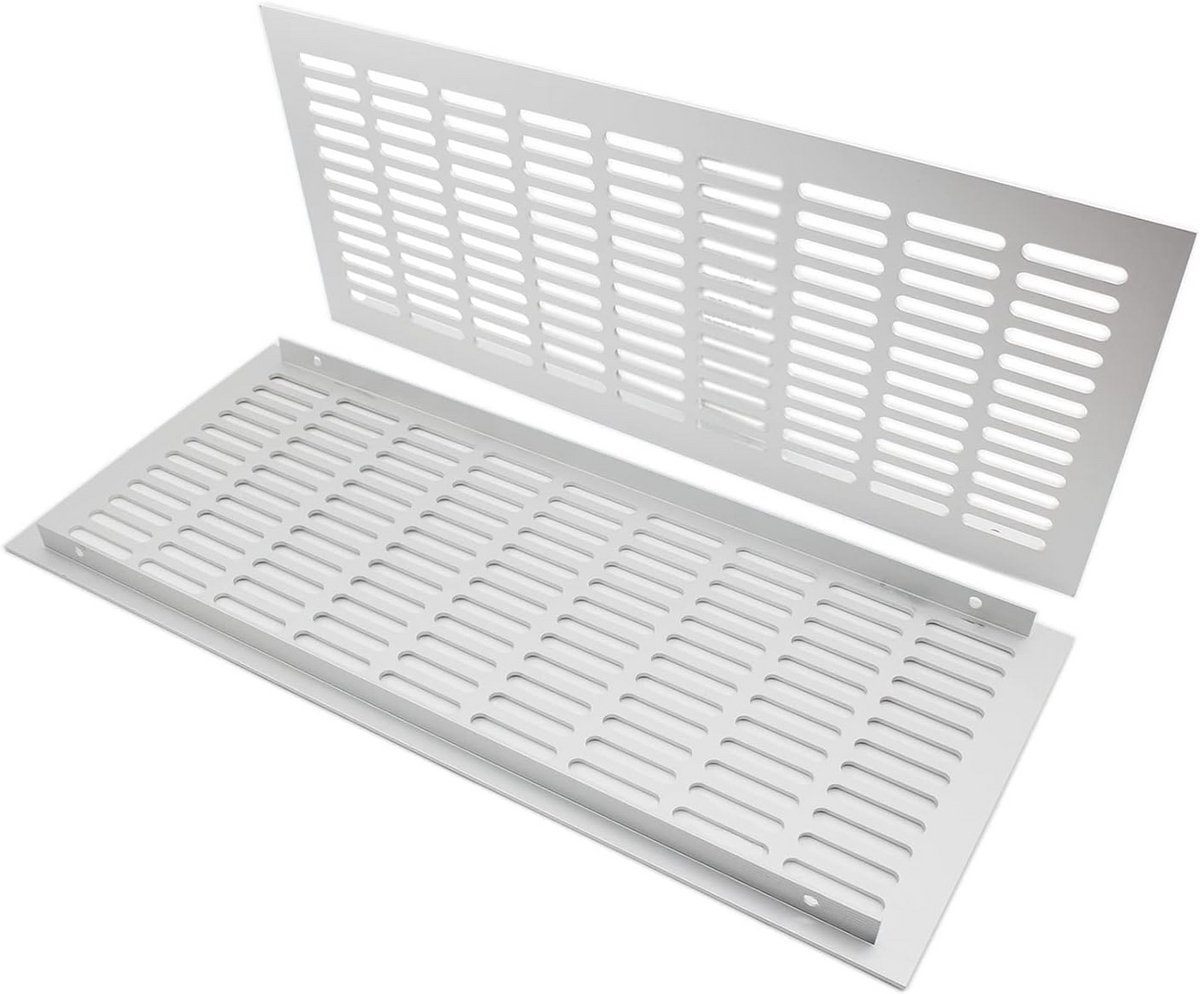 Ventilatierooster Rechthoekig Aluminiumlegering Luchtuitlaat voor Keuken Badkamer en Vloer