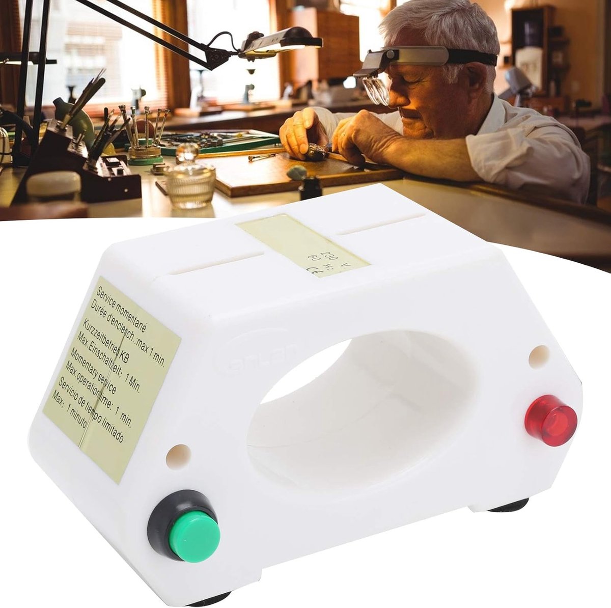 Demagnetizer Repair Tool - Watch Degausser - Magnetic Extractor - Jewelry Demagnetization - Watch Disassembly