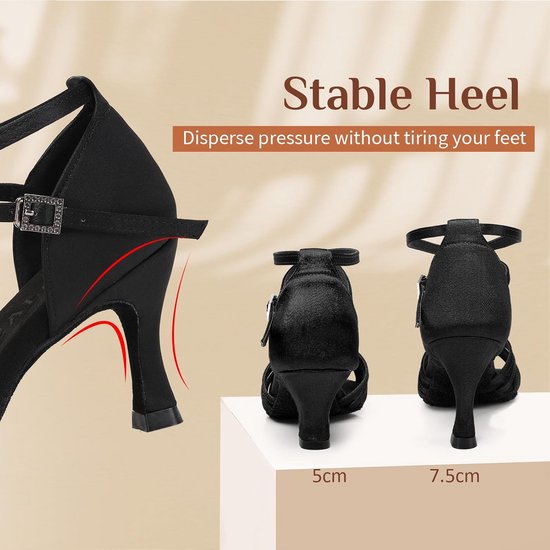 Rosefinch Latin Dansschoenen voor Vrouwen Lederen Salsa Tango Moderne Rosefinch Latin Dansschoenen voor Vrouwen Lederen Salsa Tango Moderne