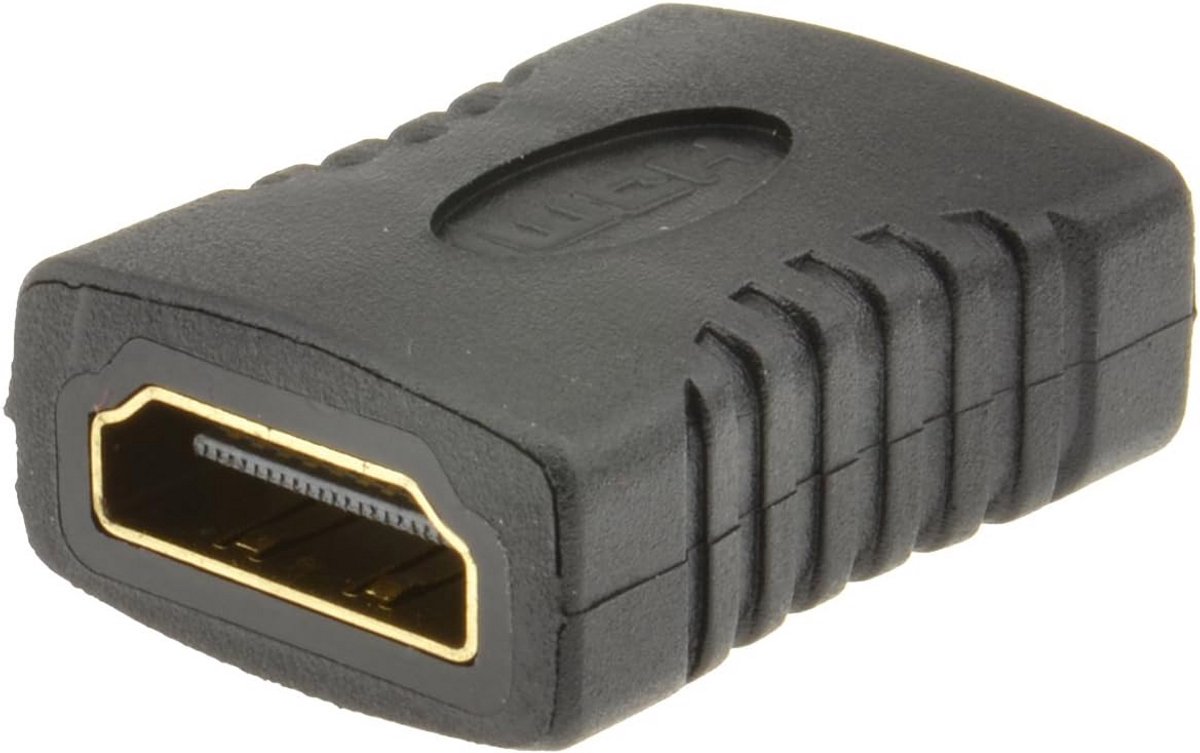 HDMI Koppeling Verlengstuk Vrouwelijk naar Vrouwelijk Adapter voor 2 Kabels