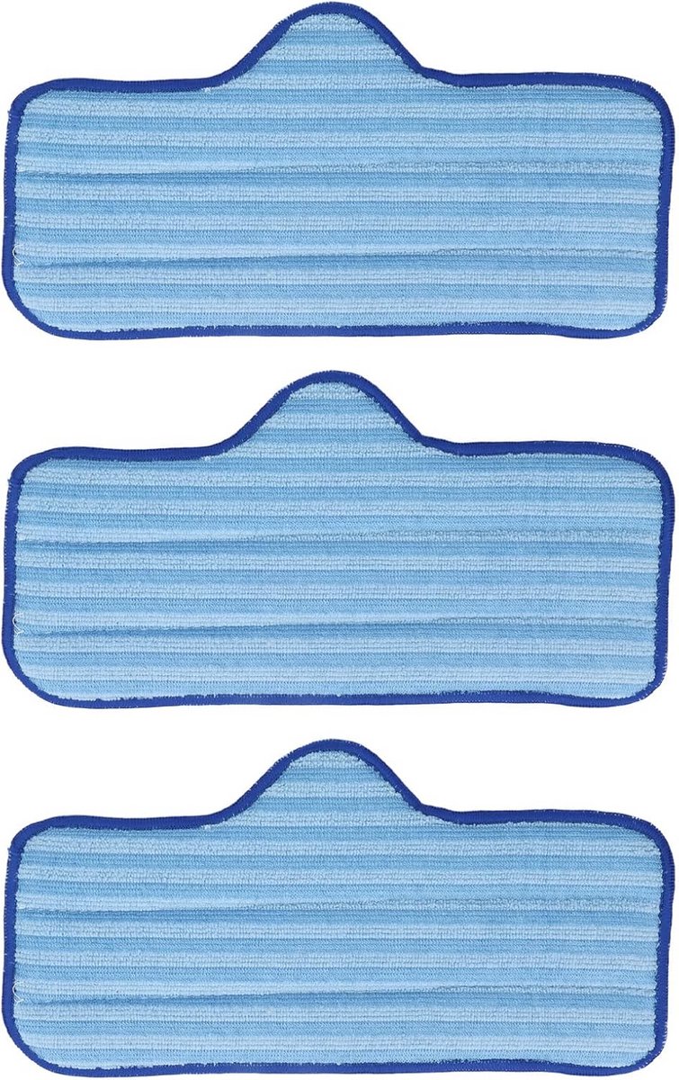 Microvezel Dweilpads: 3 Stuks Navullingen voor Dweilsysteem
