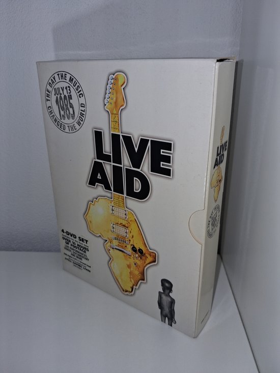 Live Aid - 4DVD met Madonna, Queen, Paul McCartney, Bob Dylan en
