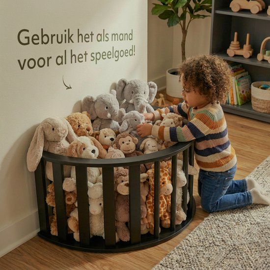 Deryan Houten Klimboog Inclusief Kussen - Klimbrug - Montessori Klimrek - Tekentafel - Kinderspeelgoed - Zwart van Merkloos — afbeelding 5