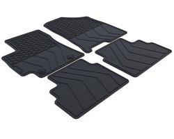 Rubber Automatten geschikt voor Hyundai Kona - Bouwjaar: 2023-heden - Originele pasvorm - 4-delig - Uitvoering: Hybrid