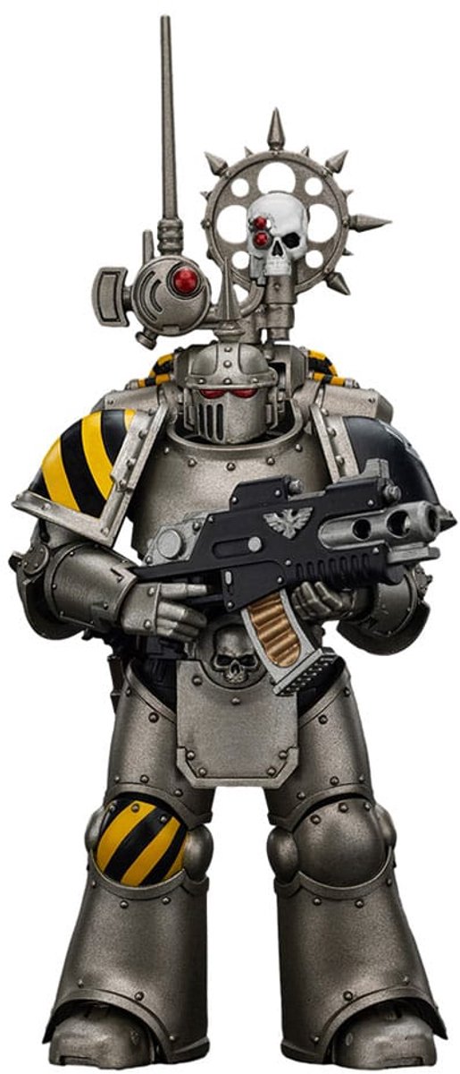 Joy Toy (CN) Warhammer The Horus Heresy Action Figure 1/18 lron Warriors MKlIl Tactical Legionary met Nuncio-vox 12 cm Action Figuur
