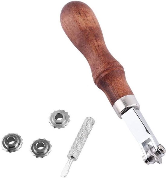 Craft Spacer Set met Embossing Systeem en Vier Wielen - Lederen Craft ...