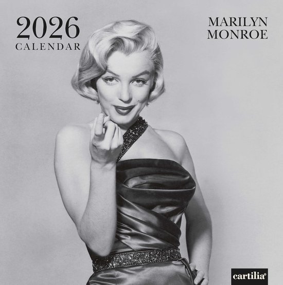 Wandkalender - 30x30 cm - Fotografie - Marilyn Monroe