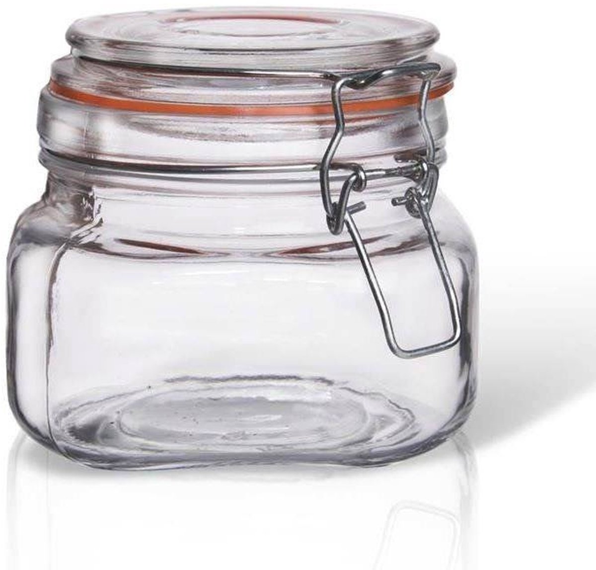 Orion - Glazen Patentpot - 500 ml - Luchtdichte Afsluiting - Met Deksel