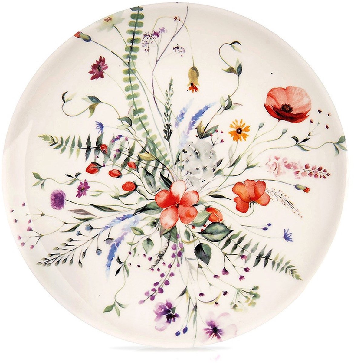 Orion Maki Serie - Porseleinen Dessertbord - 20,5 cm - Vaatwasser- en Magnetronbestendig