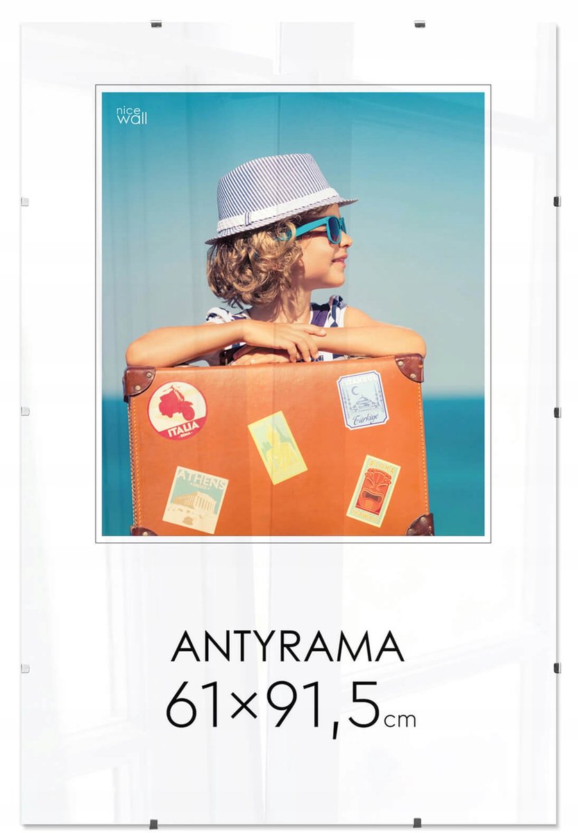 Antirframe 91,5x61 cm - Posterlijst met plexiglas