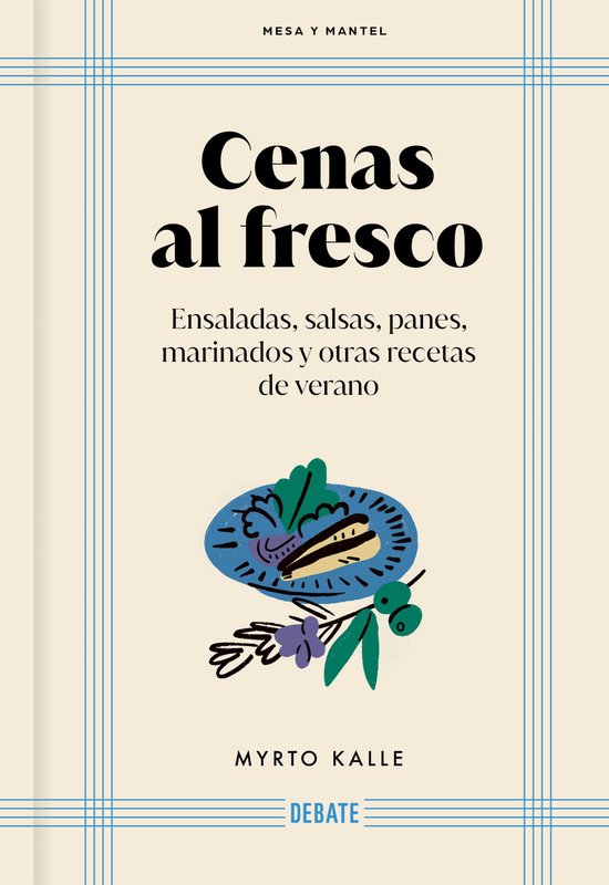 Mesa y mantel - Cenas al fresco (Mesa y mantel) - cover