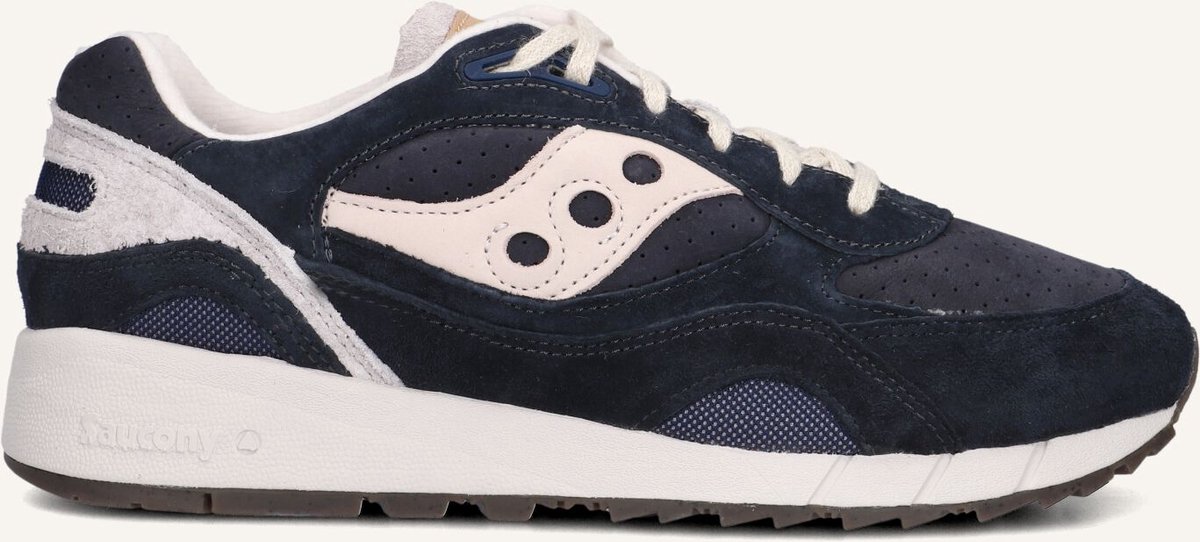 Saucony Shadow 6000 M Sneakers Suède Heren Blauw