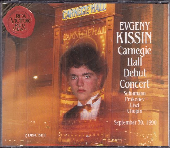 2CD Carnegie Hall Debut Concert - Evgeny Kissin (piano)