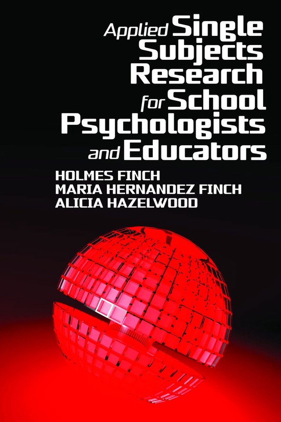Applied Single Subjects Research for School Psychologists an ... - cover