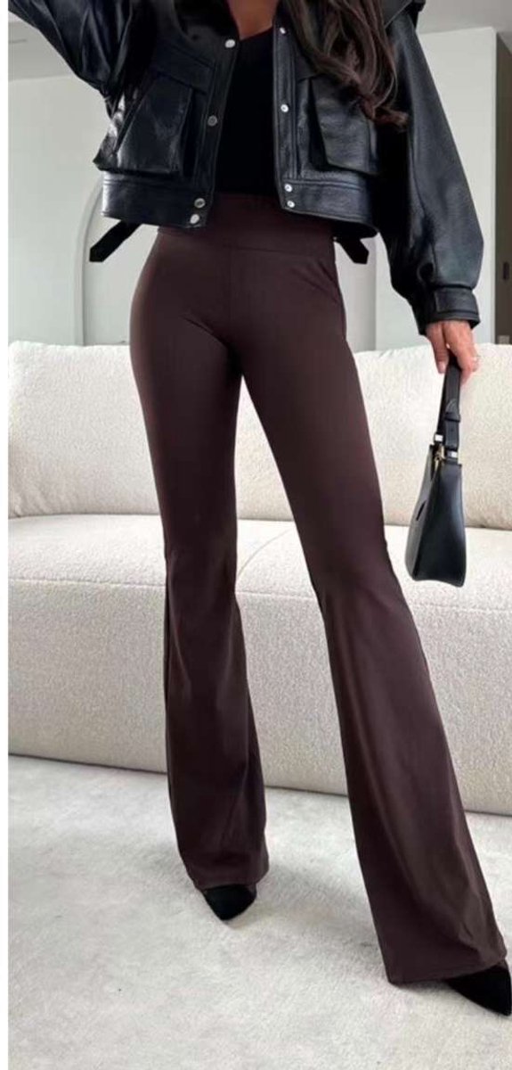 Legging Dulani - Flared choco