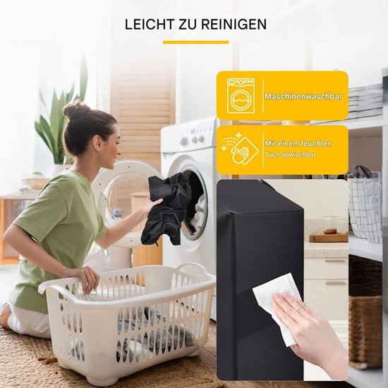 Deze stofhoes Geschikt voor de ijsmachine, gemaakt van 600D Oxford-stof, meet 43x27x46 cm en is geschikt voor de Ninja Swirl Creami NC701 softijsmachine. van Merkloos — afbeelding 4