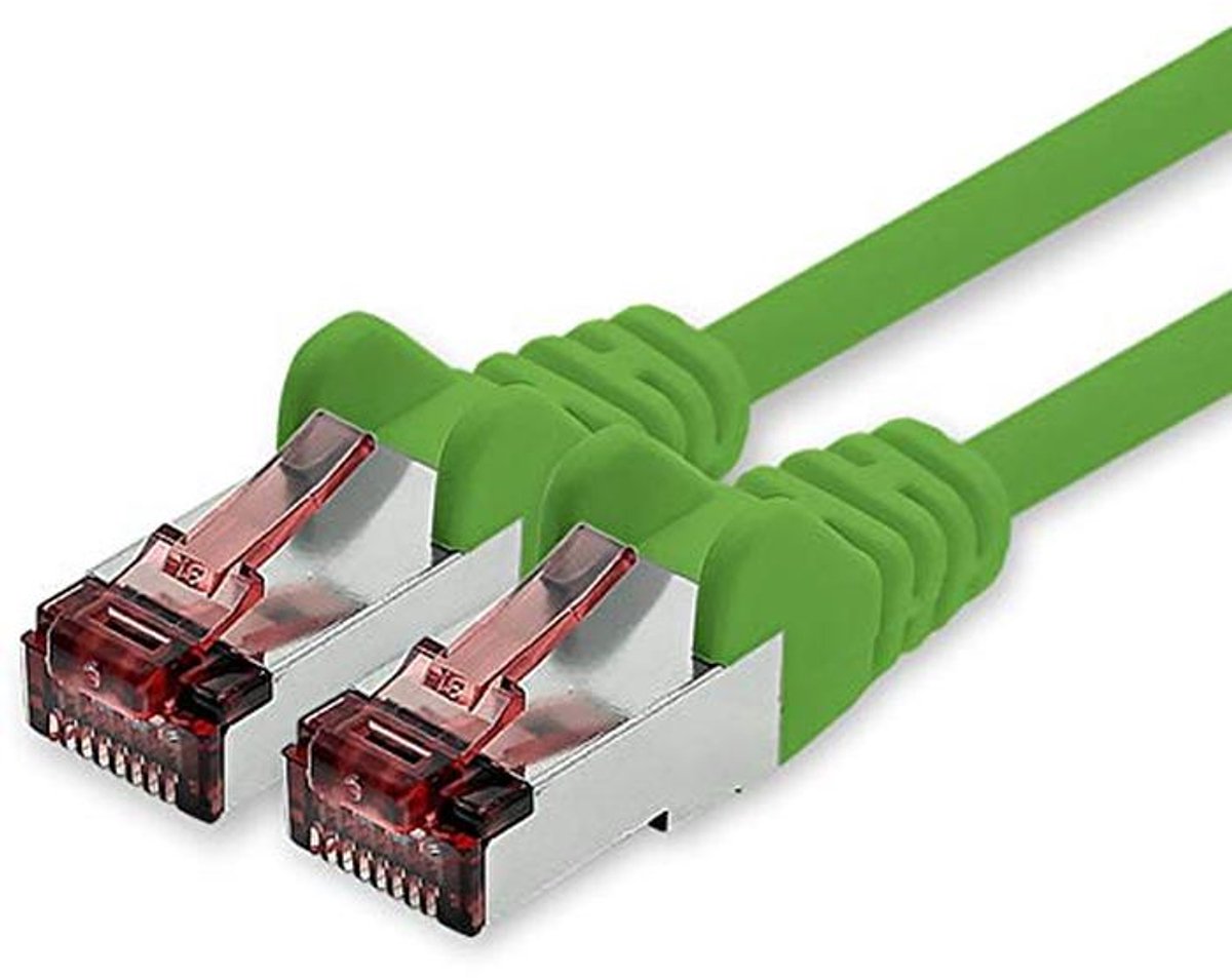 20 meter Cat6 netwerkkabel - Dubbel afgeschermde Ethernetkabel voor snel internet