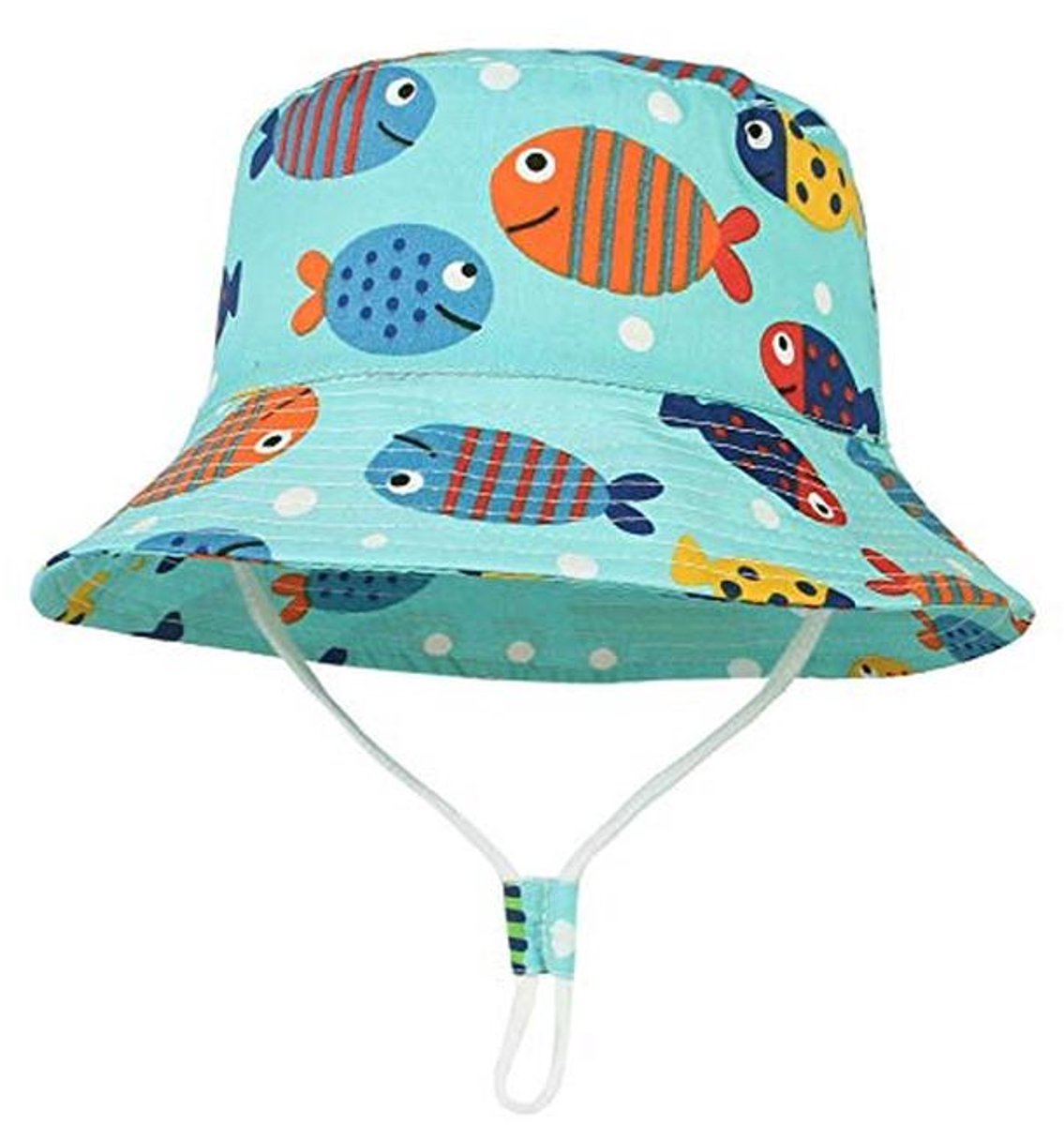 Baby Zonnehoedje Anti-UV Emmerhoedje voor Kinderen - Zomer Zonbescherming voor Strand en Buitenactiviteiten