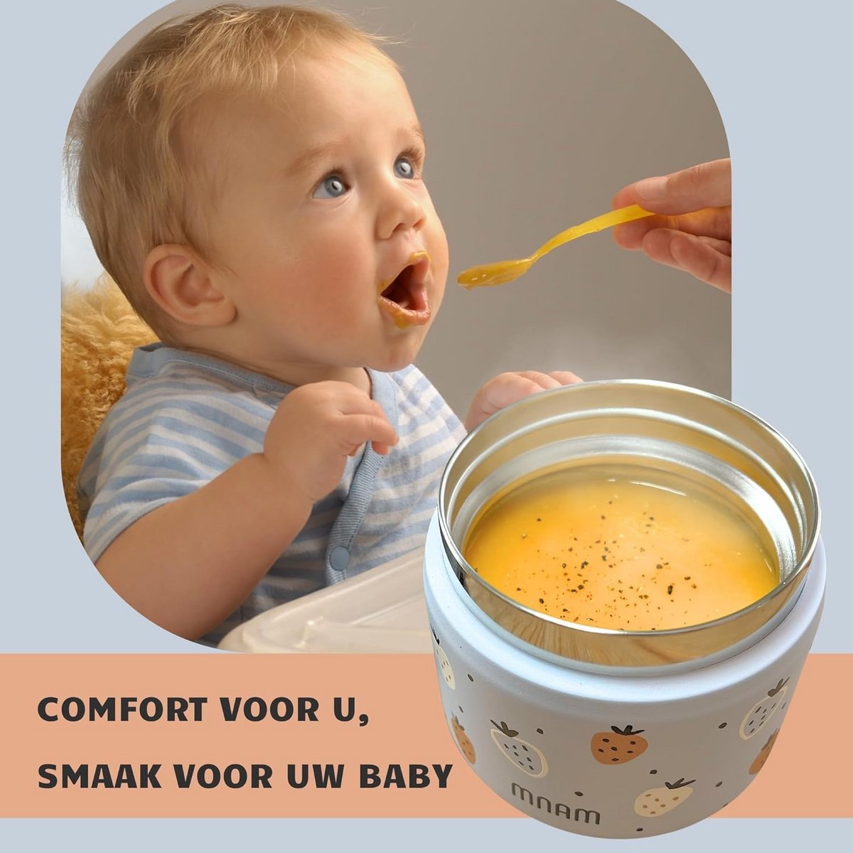 Thermocontainer voor Voedsel 500ml - Ideale Thermoskan voor Kinderen - Lunchbox Therm Flask - Perfect voor Baby's en Peuters — cadeau in Cadeau-ideeën - foto 4