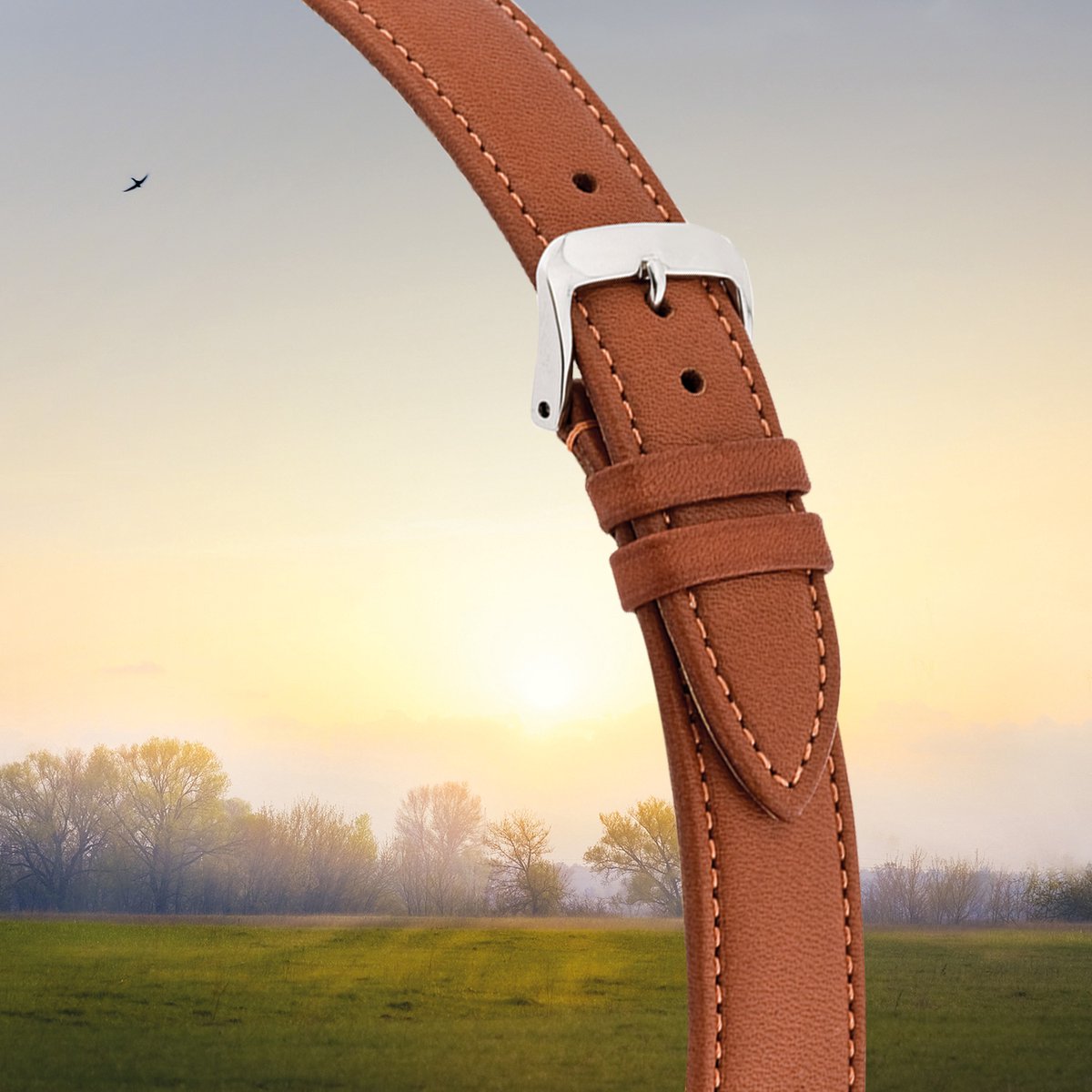 Lederband BIO Fairfield 14mm cognac