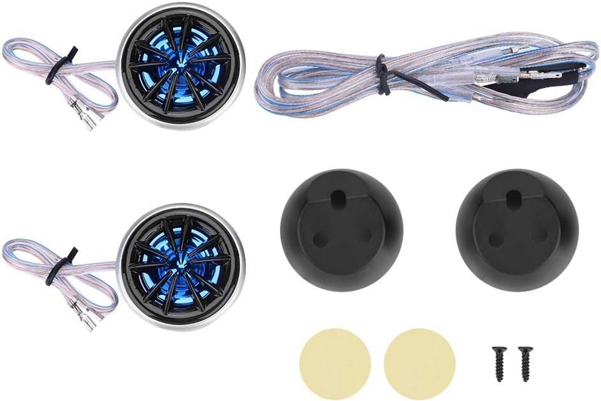 Auto Luidspreker Set - Tweeter Muziekspeler 150W - Kristalhelder Geluid voor Auto-Audio