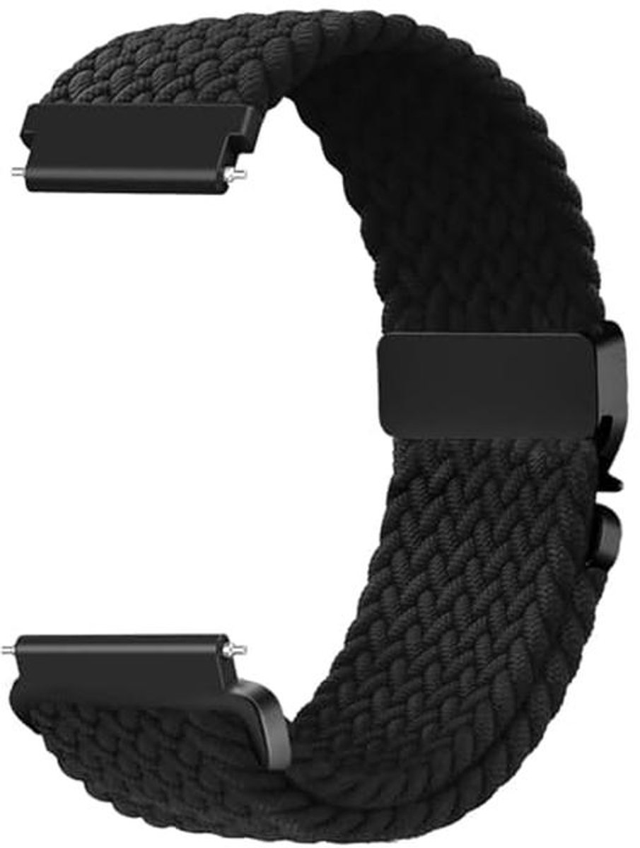 Nylon Gevlochten Horlogeband 18mm 20mm 22mm voor Smartwatches