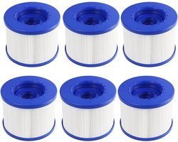Zwemspa Filter 6 Pack Vervanging - 104mm PET en Non-Woven Stof