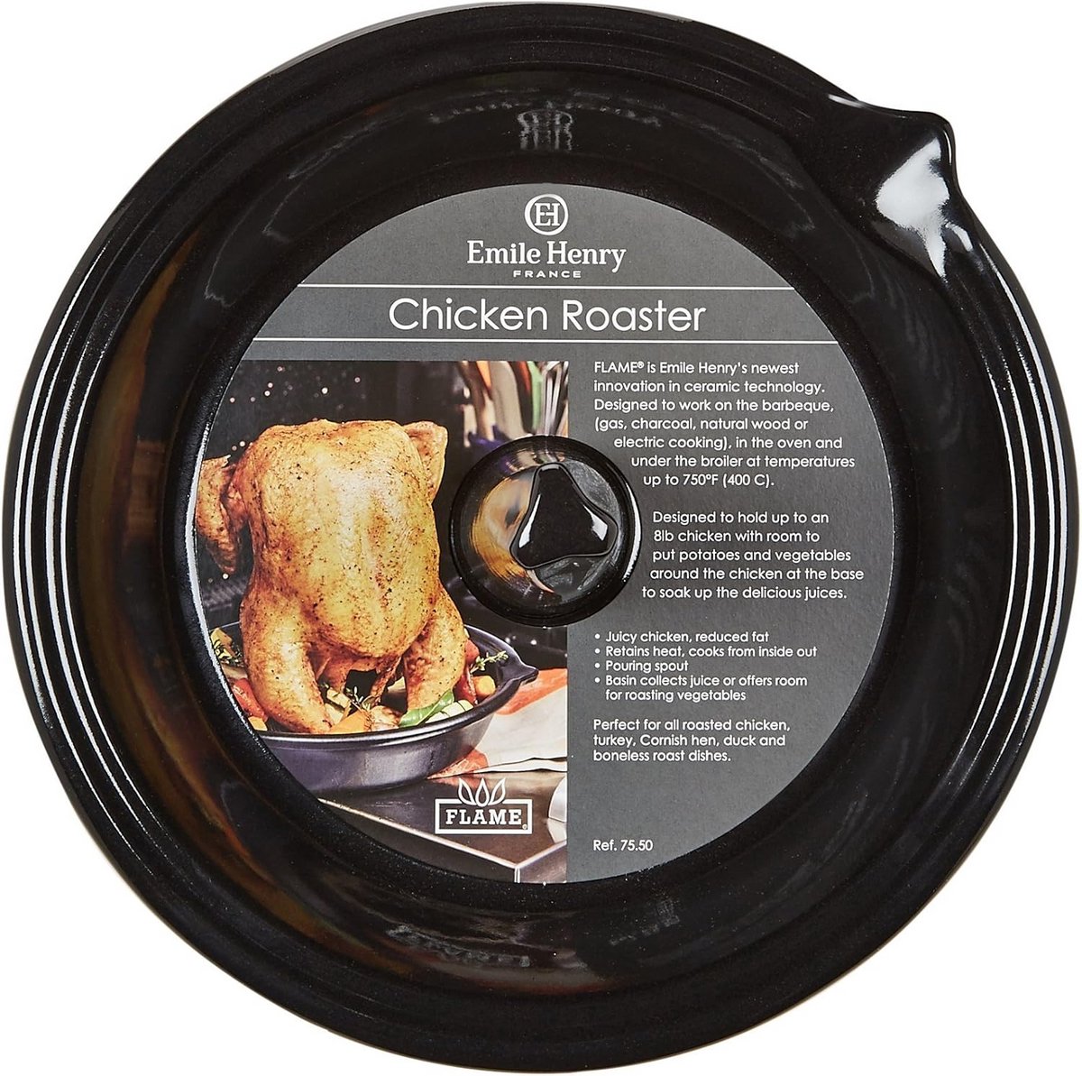 Flame BBQ Kippenbrander 10 x 2 inch voor Houtskool