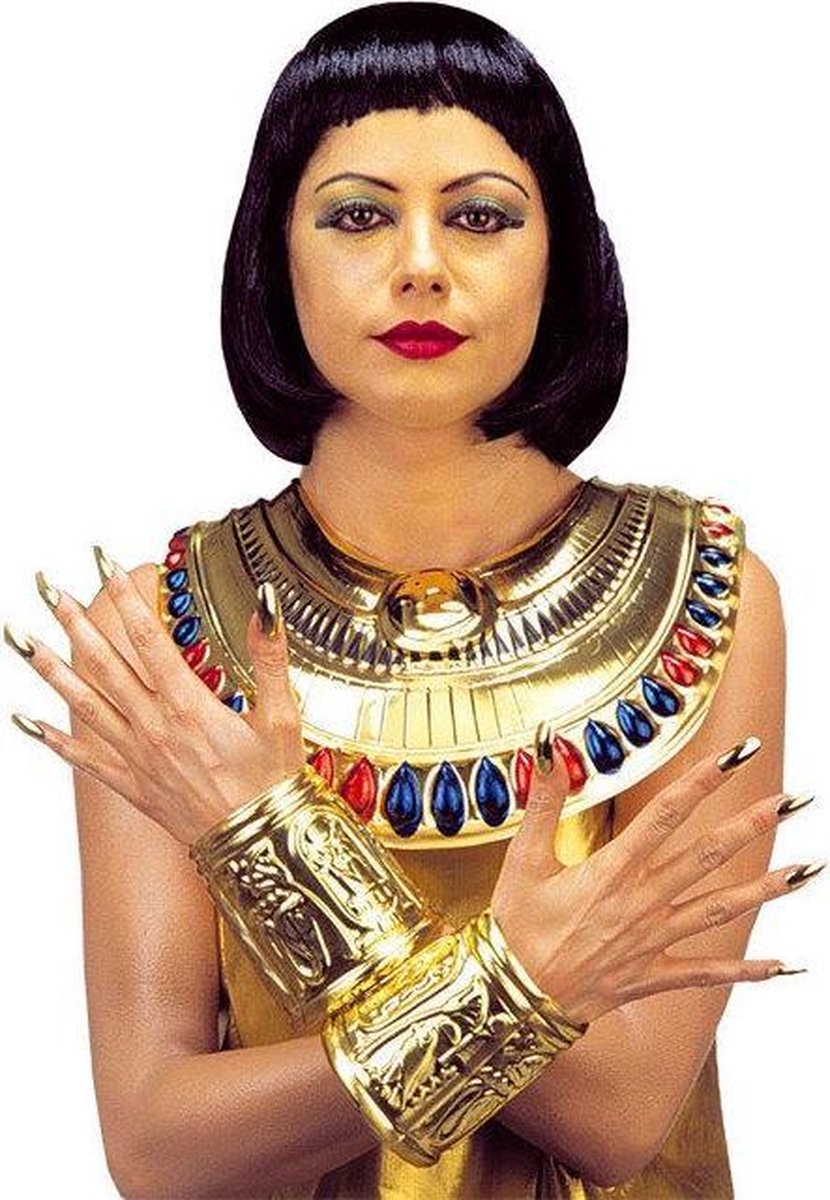 Cleopatra verkleedset Egypte