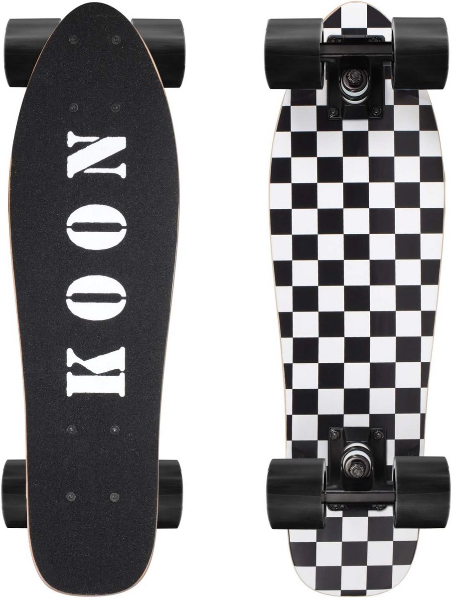 Complete Skateboard Cruiser 56 cm voor Beginners Kinderen Jongens en Meisjes
