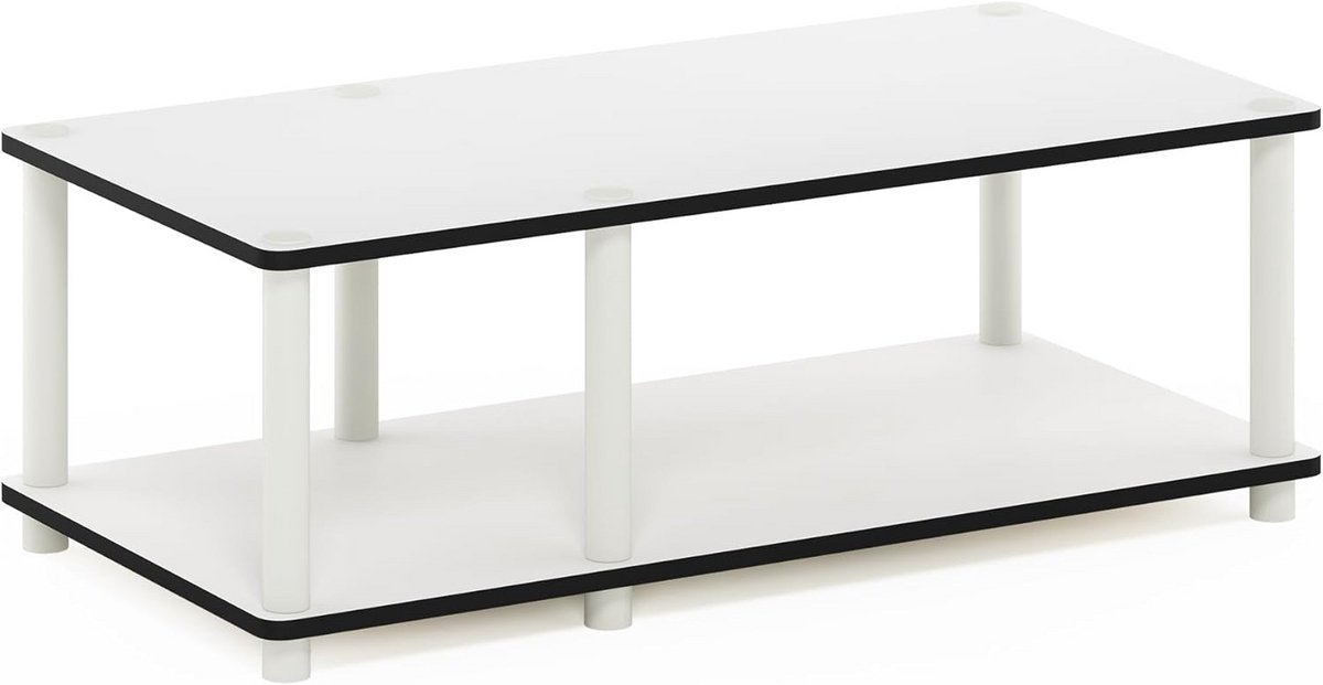 Witte TV-meubel zonder poten voor televisies tot 32 inch