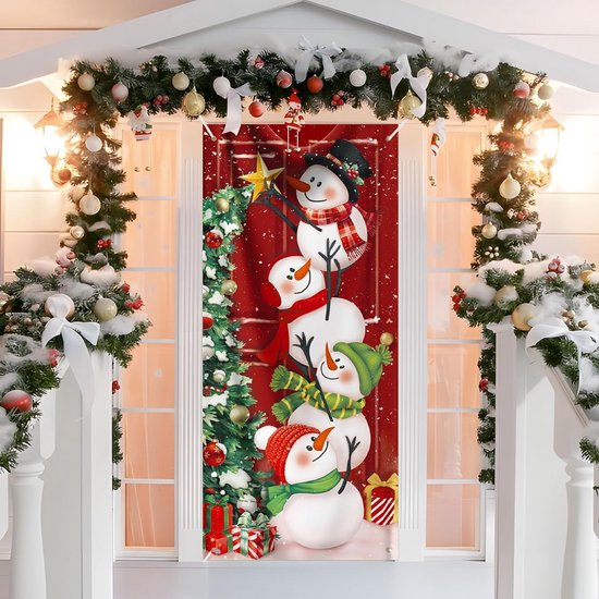 4 STKS Kerst Badkamer Decoraties Set Toilet Seat Cover Tapijt Douchegordijn Sets Xmas Thema Sneeuwpop Boom Gnome Rustieke Bad Room Decor (N11