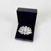 Onderzetters Voor Glazen - Vergeet-mij-nietje In De Hand Van Een Vrouw 10x10 Cm Glasonderzetters 6 Stuks