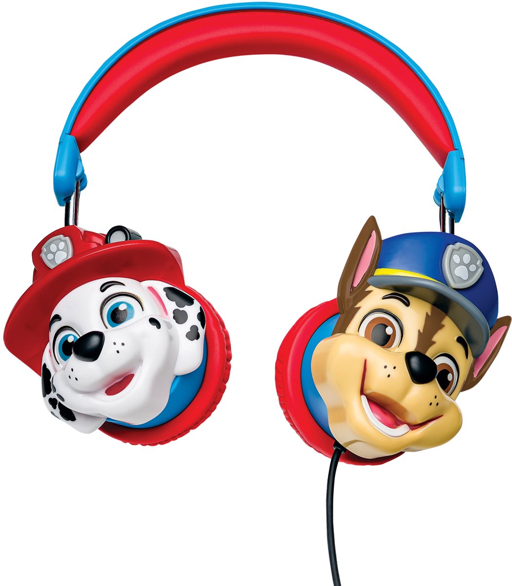 3D Paw Patrol bedrade opvouwbare hoofdtelefoon met veilige volumebegrenzing