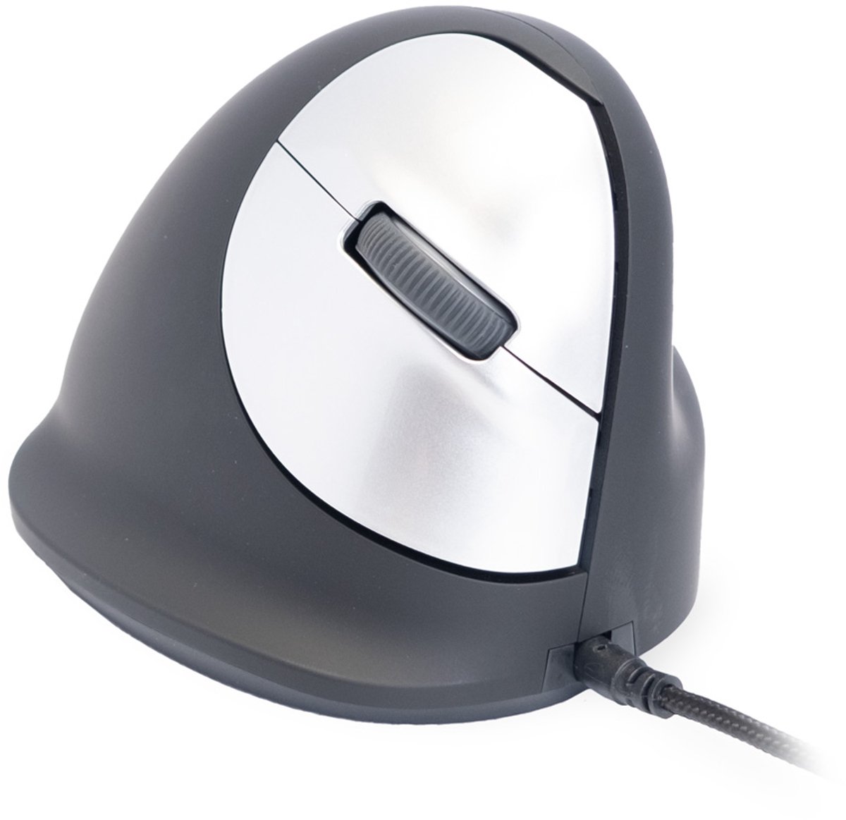 R-Go HE - Ergonomische Muis voor grote handen - Break software - USB - Verticaal - Zwart