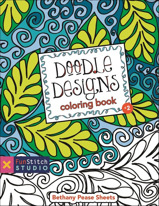 Doodle Designs Coloring Book - cover