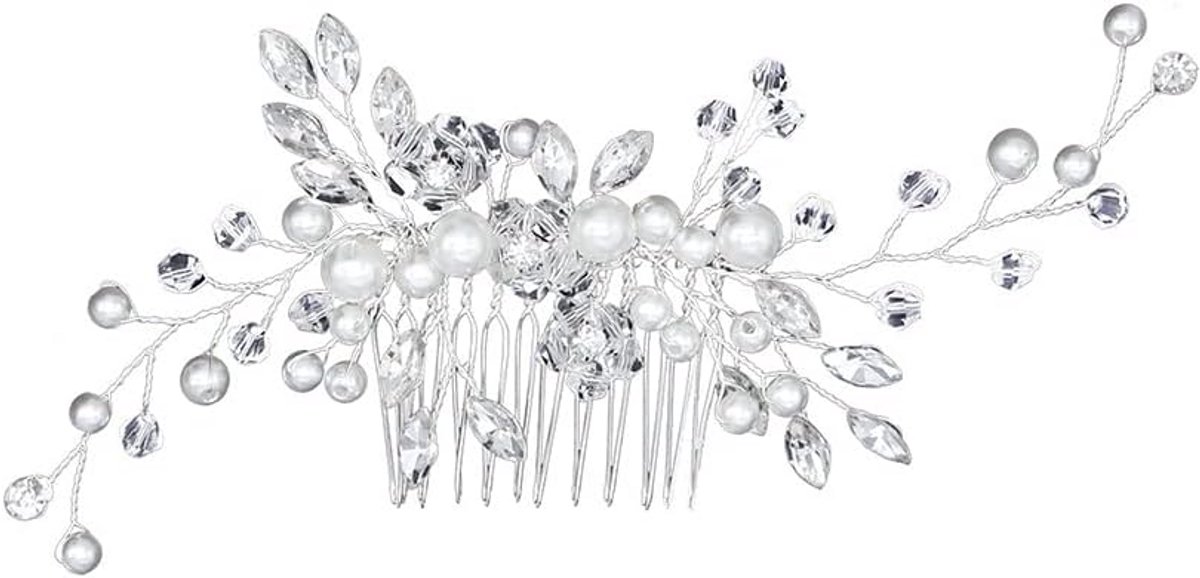 Elegante Parel Bruidskam voor Haaraccessoire Bruiloft en Feest