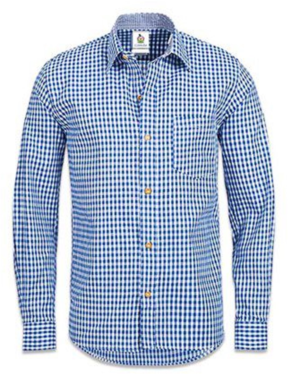 Overhemd Anton blauw maat L