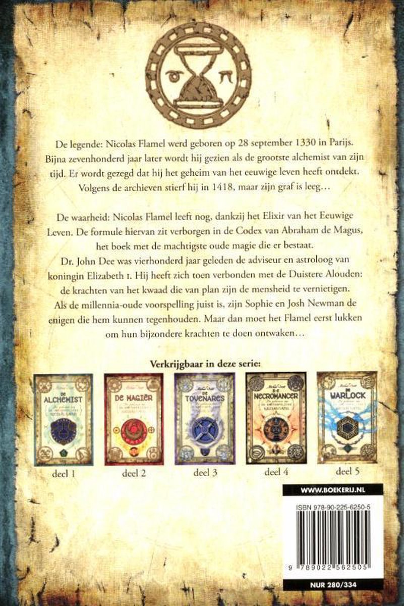 Bol Com Nicolas Flamel 1 De Alchemist Michael Scott 9789022562505 Boeken