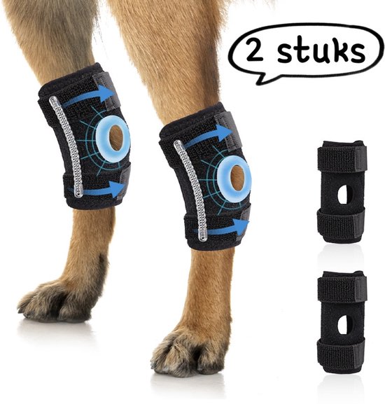 Premium runder-onderpoot voor honden, natuurlijke kauwbot van