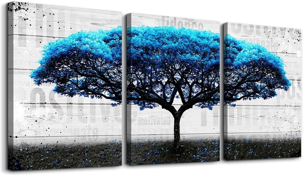 Stunq® Inspirerende Grote Boom Kunstdruk voor Moderne Interieurs en Kantoren