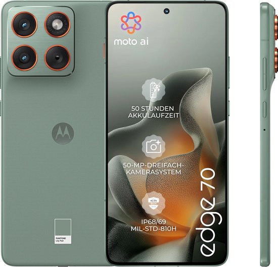 Motorola - Edge 70 - 512GB - Lily Pad