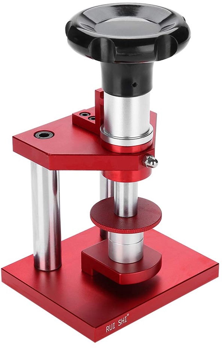 Horlogegereedschap, horlogepers, 20 matrijzen, horlogekristalpers, schroeftype, horloge-winkel voor de reparatie van horloges thuis
