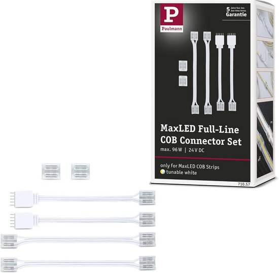ABC-Led Universele Adapter 24V - 1 Ampère - 24 Watt - 1.2 meter kabel