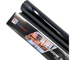 Premium 5% VLT Raamfolie voor Auto - 2-laags Carbonfolie voor UV & Hittebescherming - Zelfklevend - 60 x 5 m