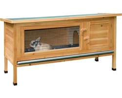 Konijnenhok voor Buiten - Konijnenren - Konijnenkooi voor Binnen