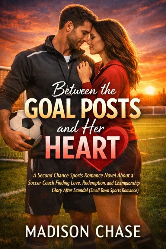 Between the Goal Posts and Her Heart - cover