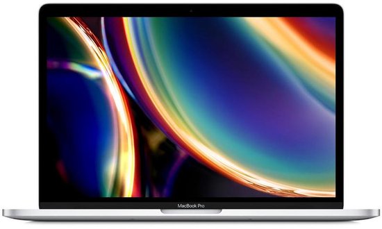 MacBook Pro 13" 2020 Core i7 (I7-1068NG7) 2.3GHz 16GB 2TB SSD Silver QWERTY - Apple - Hoofdafbeelding