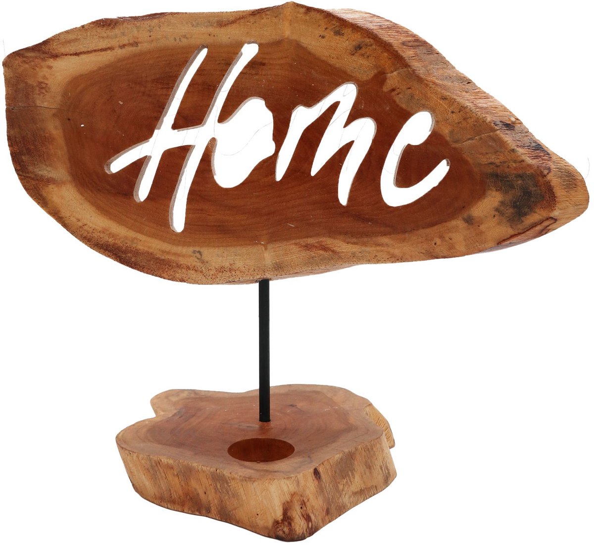 Kaarsenhouderbordje - Home