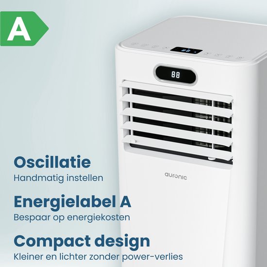 Vairtinary Mobiele airconditioning met afstandsbediening